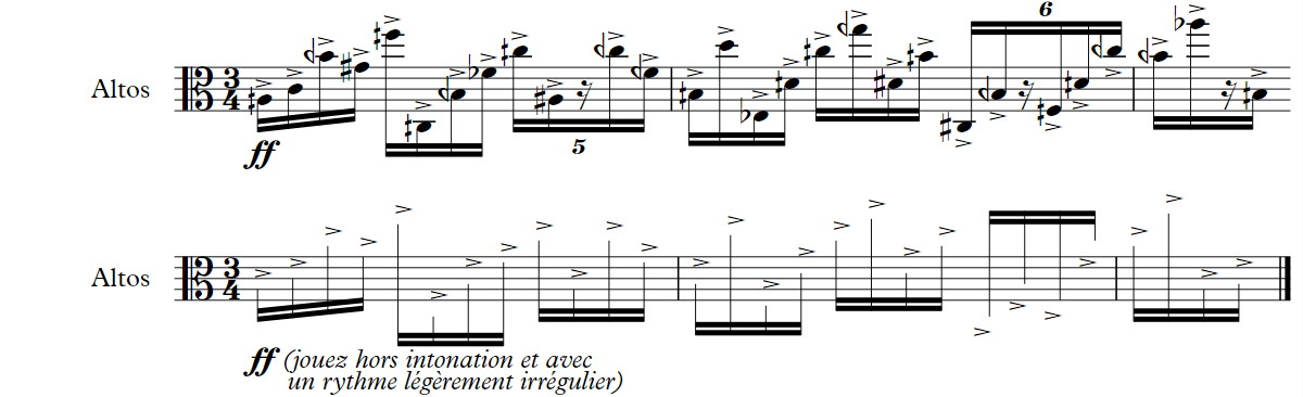 Les instrumentistes à cordes ne jouent pas les quarts de tons